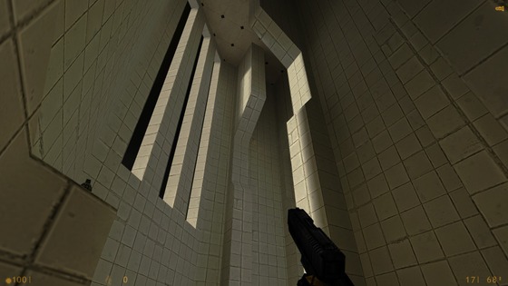 I've always enjoyed experimenting with different levels. but god, what is this, a tiled citadel from the beta version of hl2 for cs1.6 and hl?? I have quite a lot of such works)) if I find mentions or at least bsp, I’ll share