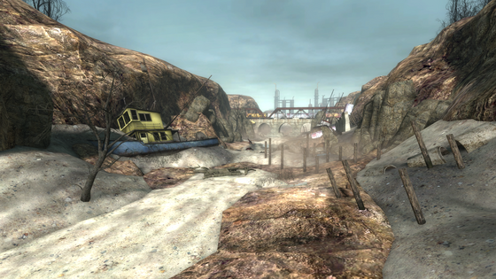 My remake of "wasteland_bridge05" from the wc map pack
Check the comments to see the original "wasteland_bridge05" so you can compare.