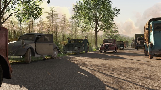 Early morning on the autobahn, 1936.

Rendered in Garry's Mod.