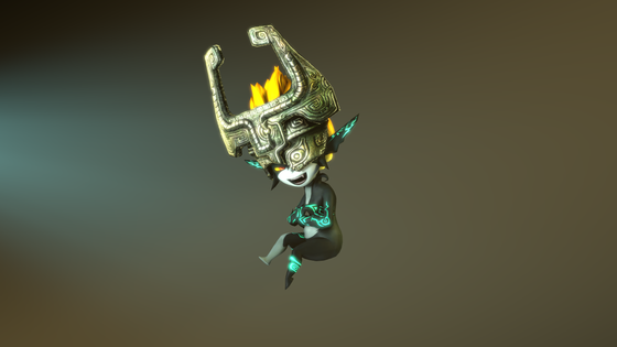 This cheeky little girl....


Based off official TP Midna render. 