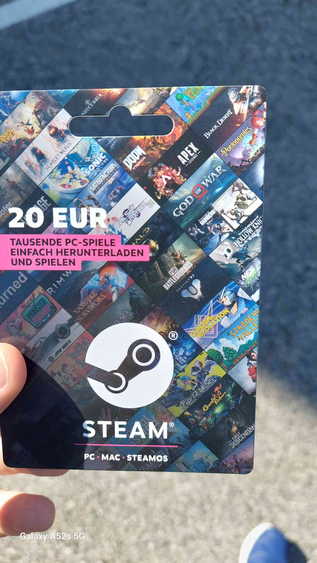 steam made a new giftcard design