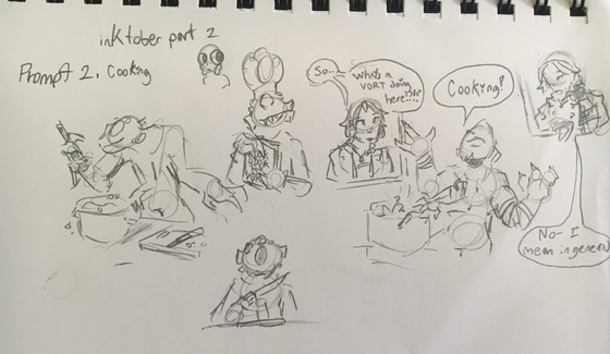 vortober day 2- cooking!
how much of u guys would be interested if i did a half life alyx comic or something cause i kind of enjoyed drawing the lil panels to the right