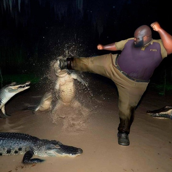 If croc was an enemy
This is how we would deal with them 🤣