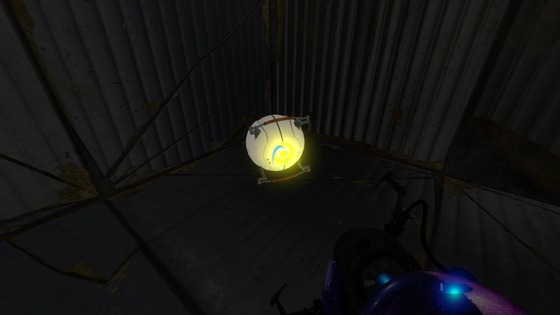what's hover turret doin in my portal 2
