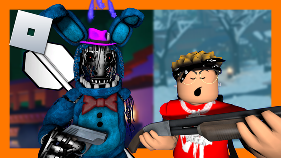 The thumbnail poster I made for my Halloween Special Part 1 video
Withered Bonnie model by FiveNightsPack on twitter Tf2 weapons by valve