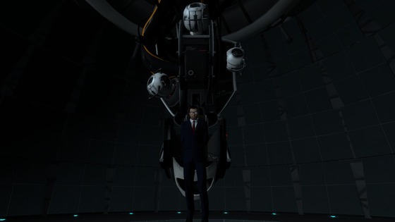 meanwhile in another universe 

in this universe GLaDOS sends a aperture space drone to get wheatley and send him to fleaman laboratories so he can be F.L.E.A.M.A.N's problem

knowing full well that F.L.E.A.M.A.N is arguably much more worse than herself