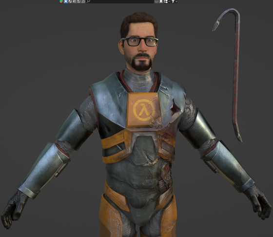 Here it is! the release of the HLA Gordon Freeman Blender Port

you can see the post below for all features and more images of how it looks

https://drive.google.com/file/d/12ZyrMxBBzICUae2JhSiAsgIbtTv1anCH/view?usp=sharing