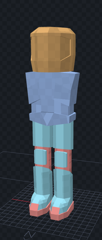 WIP Low-poly H.E.V. suit model
The head is the worst looking part I think