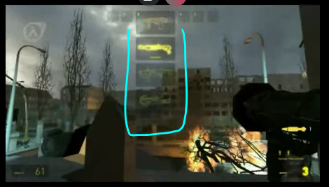 Dunno if anyone noticed this in the HL2 steam trailer , but the shotgun and crossbow are in the same slot as the SMG and AR2 