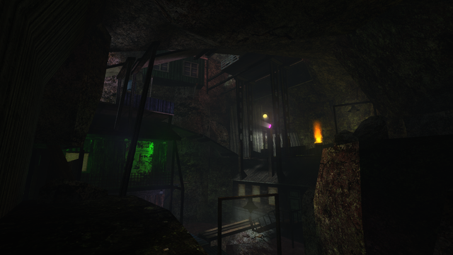 An underground settlement in the Exclusion Zone, where disgruntled outlaws plot their revenge.