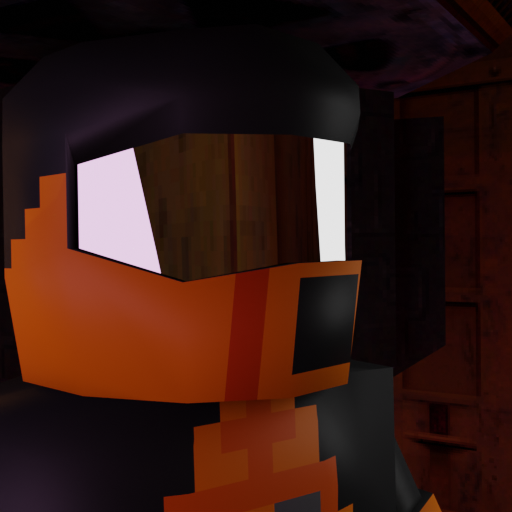 I rigged the model and rendered a profile picture! I still need to fix the rigging as it's REALLY bad right now.