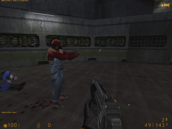 Half-Life would have originally gotten a "Mr. T" playermodel in its post-release updates, only to ultimately never be shipped.

Dario Casali shared these 2 screenshots on his last commentary video.