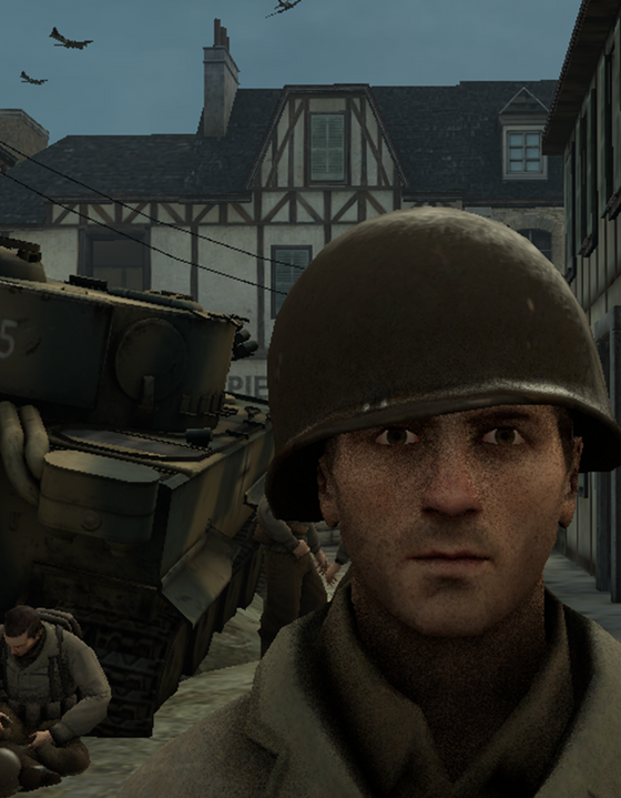 A Thousand Yard Stare In Dod:S