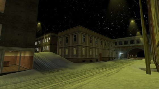 GM_Lily_CityBlock but snowy. Soon it will also have Christmas decorations.