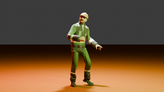 A rig for the Gus/Black Mesa Maintenance worker I've been working on for the last couple of days. Made in Blender.

Credit to the Black Mesa and Blue Shift remake team for the model.