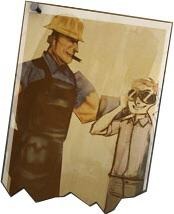 a favorite piece of TF2 lore is that the TFC engineer is the TF2 engineers dad (probably)