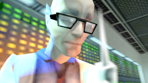 Half-Life 1 Scientist Render