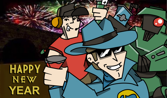 Here's the obligatory new years post from us! Happy New Year wherever you are! We've got a lot of cool things to show off in the future.