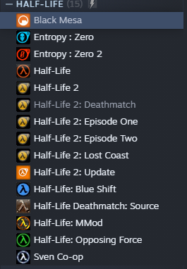 rate the half life collection
i also have hl2 mmod(also episodes mmod) and hl1 randomizer but decided not to include them 