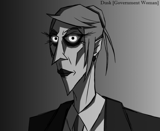 Dusk headshot practice sketch. Not very happy with this tbh; I can do better and will do better. >.<

Half-Life OC art.
