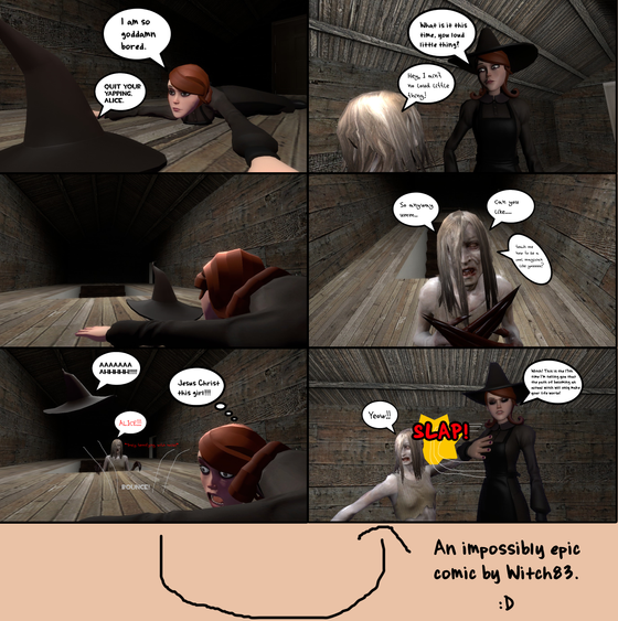 A test comic I made. My idea is to make gmod comics of my series that are more story-piled than my animations.