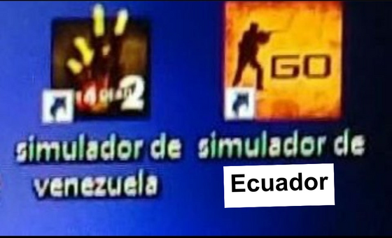 Ecuador moment