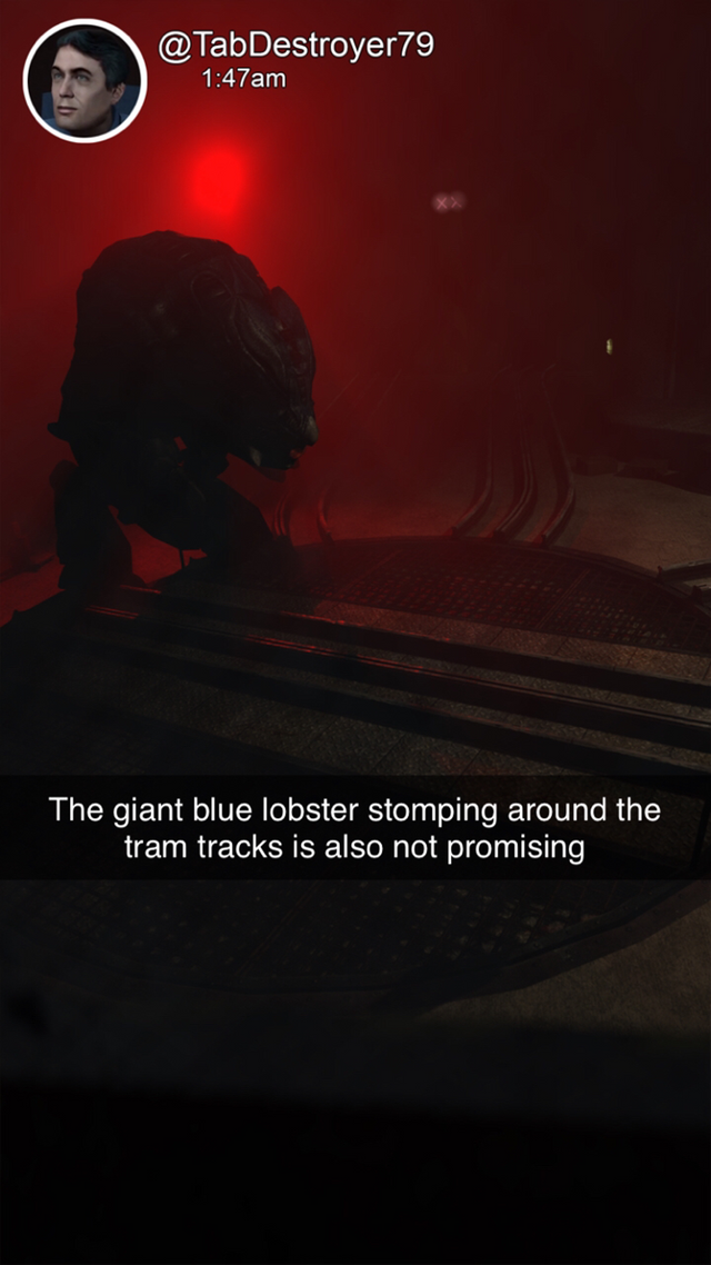 Half Life: The Snapchat Adventures Part 25 - To Kill a Lobster

Time for another detour.

See the whole series on my Tumblr: https://www.tumblr.com/sepko1/651166932485259264/sepko1-half-life-the-snapchat-series-part