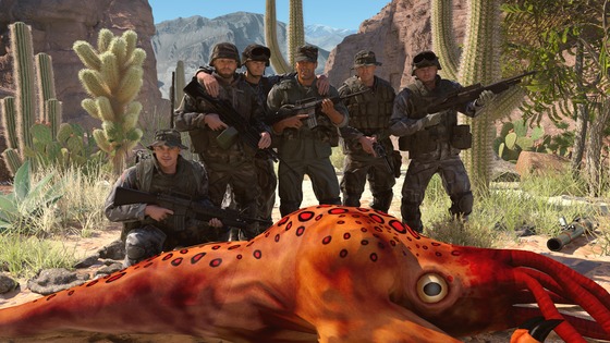 HECU squad killed & captured a Bullsquid nicknamed "Lithpotatt".
