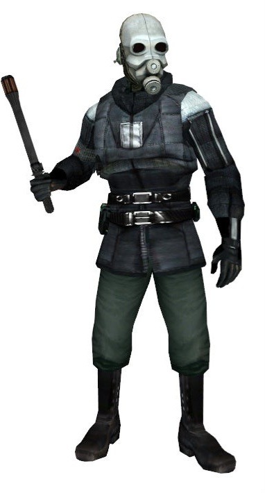 Here's how Gordon Freeman wouldve looked like if he was from The Combine Civil Protection Team or Xen