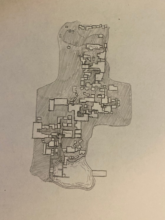 Mapped out Ravenholm from RtB:R and RtB:S! @rtbr