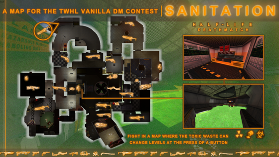Made this little DM map for the TWHL vanilla DM contest they held. Results are yet to be published so wish me luck! Link: https://twhl.info/vault/view/6849