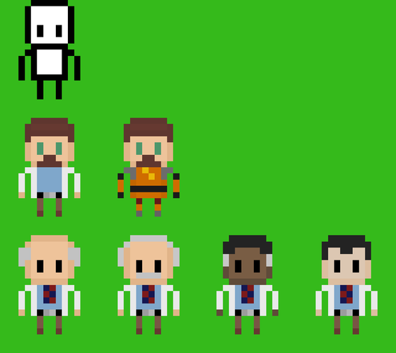 What do you think of my sprites?