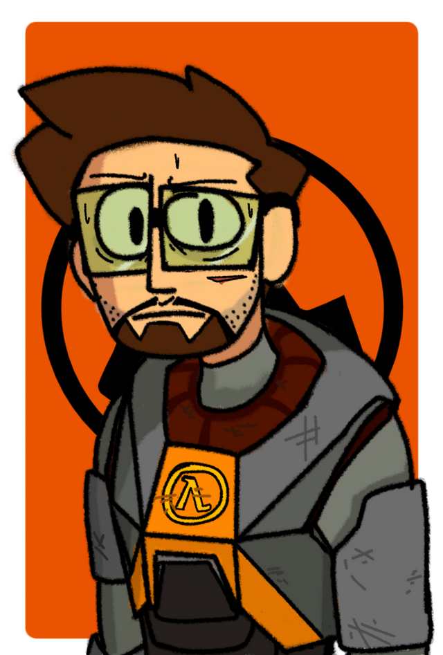 Drew Gordon Freeman again! Here are the two comparisons from two years ago and now! what do you guys think? (also I guess I never posted the old one in this account so...here I guess?)