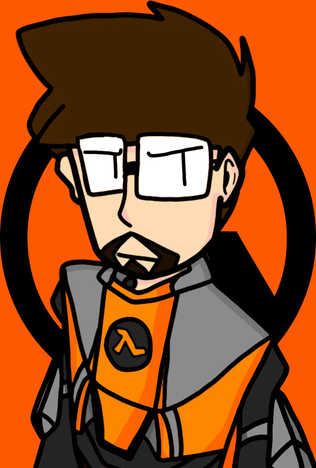 Drew Gordon Freeman again! Here are the two comparisons from two years ago and now! what do you guys think? (also I guess I never posted the old one in this account so...here I guess?)