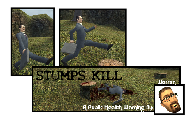 A neat little Public Health Warning I Did, Inspired by the good old PHW website.

Kredit 2 Jian!