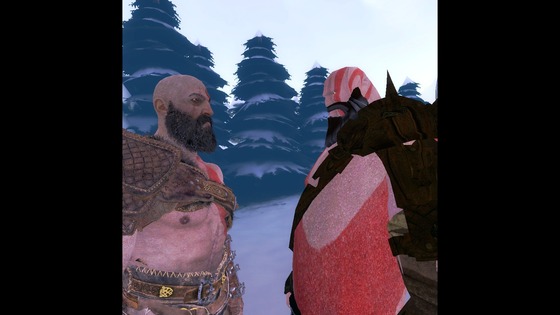 "BOY, WHRE ME SANVICH BOI!?"  Kratos as heavy is kind of fitting ngl lol