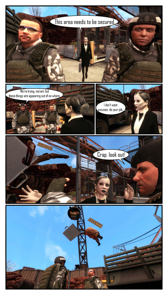 Unforeseen Consequences: The Cascade - Part 4
I couldn't help putting comedy into this part, apologies. XD

Better resolution: https://forums.metrocop.net/t/unforeseen-consequences-the-cascade-part-4/412
Gallery version: https://www.deviantart.com/dusk-scythe/gallery/90723229/unforeseen-consequences