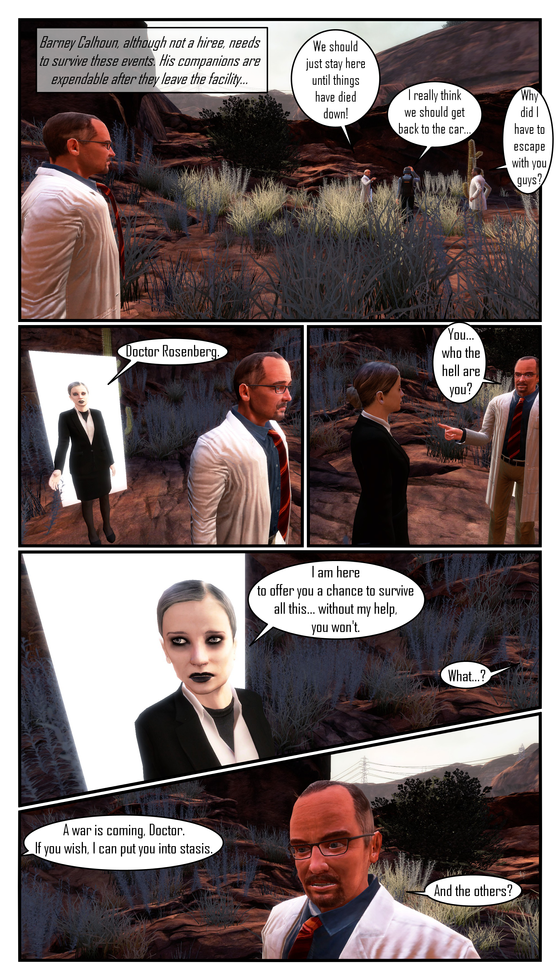 Unforeseen Consequences: The Cascade - Part 5
I always found the trash compacter part of HL1 strange… and yeah I know Decay had a cut scene with it… but hey that’s not canon. XD

Better resolution: https://forums.metrocop.net/t/unforeseen-consequences-the-cascade-part-5/413
Gallery version: https://www.deviantart.com/dusk-scythe/gallery/90723229/unforeseen-consequences