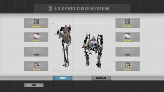 For the low low price of 1.99 i can be pink in Portal 2. Im kinda sad more cosmetics were abandoned but lootcrates would have sucked in Portal 2-