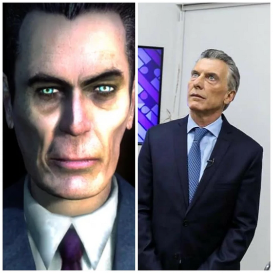 This argentine politician kinda reminds me of someone..
i wounder who?
