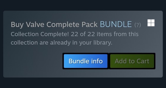 It's of my pleasure to inform you that, after so much time, the bug that made TF2 not to appear on my library has been fixed. Not just that, but also the valve complete pack has been marked as 100% ACQUIRED !!! I'm a proud valve enjoyer and pc gamer
