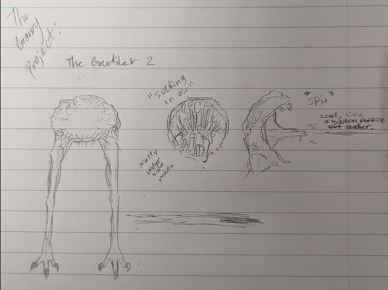 The gruckler concept art by @fakeguest