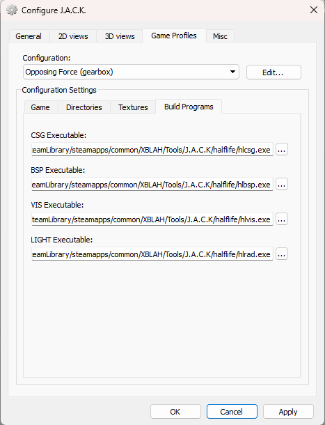 Hey all, I tried asking this question in the Half Life discussion page on steam which in hindsight probably isn't a reliable source for answers.

 Anyways, I have a config for Opposing Force (J.A.C.K) automatically config'd by XBLAH's modding tool and for some reason, the drop down menu which normally appears in the "Animation Sequence (Editor)" value for monster_ entities is not there.

Apologies if my writing is incomprehensible, I am probably just stupid. Above is an image of what I am referring to. Plus my config if it helps!