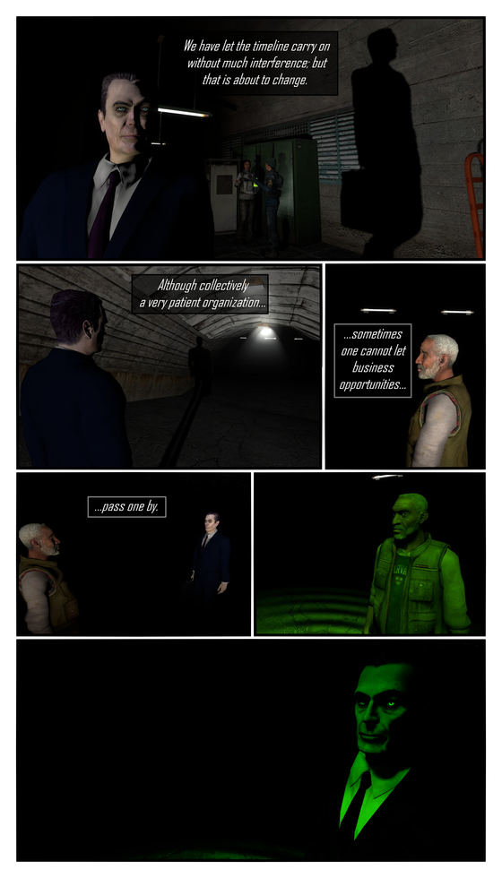 Unforeseen Consequences: The Resistance - Part 1
Originally this chapter was going to be set during HLA; but it's now HL2. HLA events will be detailed in chapter 4 instead.

Better resolution: https://forums.metrocop.net/t/unforeseen-consequences-the-resistance-part-1/472
Gallery version: https://www.deviantart.com/dusk-scythe/gallery/90723229/unforeseen-consequences