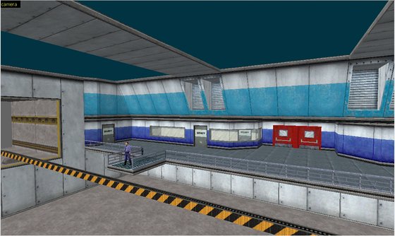 Remaking the Area 9 Security Checkpoint for the Intro of my mod.

Not sure if the destination would stop at Central Transit Hub or it will kept going, passing by the legendary place.