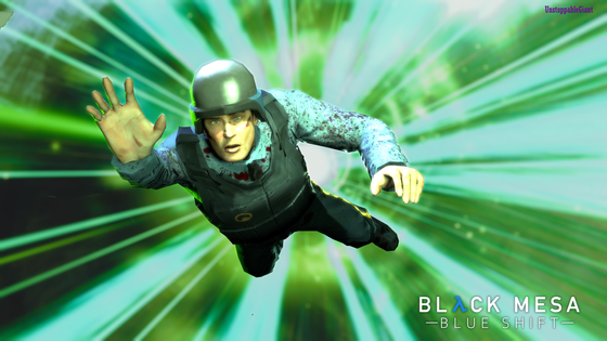 Promo art I made for Black Mesa: Blue Shift. The one that was used for the Lambda Generation interview! I never check this site but I felt this was an appropriate time lol.