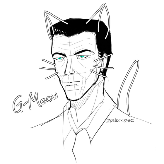 G-Meow doodle