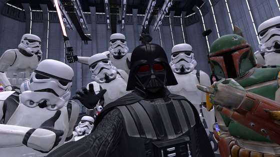 Vader and the boys