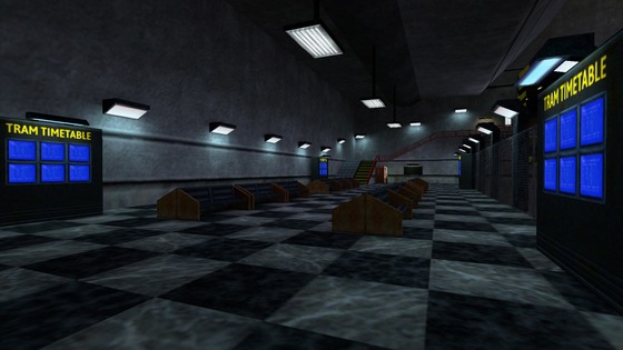 Original vs Rework 1 vs Rework 2
While the parking lot was cool, I just wasn't feeling it. I think the giant station fits better.