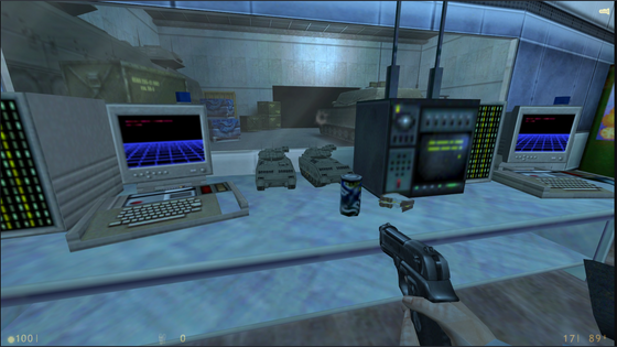 Black Mesa security guards got them selfs some model kits